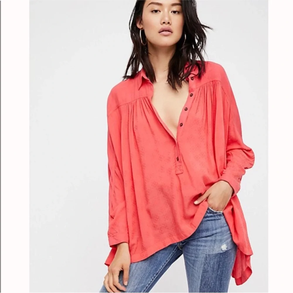 Free People Lovely Day Blouse